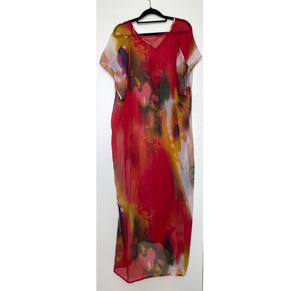 Michael Stars Pastel Gardens Coverup - Picture 4 of 6